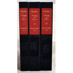 Voyages de Monsieur le Chevalier Chardin en Perse et autres lieux de l'Orient (3 tomes)